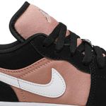 Tênis Air Jordan 1 Low GS White Rose Gold