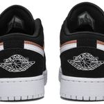 Tênis Air Jordan 1 Low GS White Rose Gold