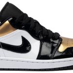 Tênis Air Jordan 1 Low Gold Toe