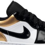 Tênis Air Jordan 1 Low Gold Toe