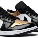 Tênis Air Jordan 1 Low Gold Toe