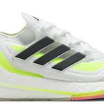 Tênis Adidas Ultraboost 21 White Solar Yellow