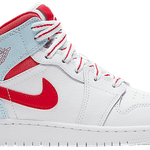 Tênis Air Jordan 1 Mid GS Topaz Mist