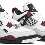 Tênis Paris Saint-Germain x Air Jordan 4 Retro Bordeaux