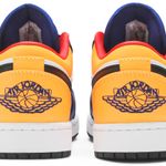 Tênis Air Jordan 1 Low White Deep Royal Blue