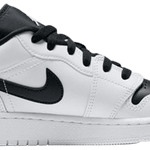 Tênis Air Jordan 1 Retro Low White Black