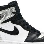 Tênis Air Jordan 1 Retro High OG Silver Toe