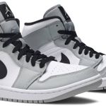 Tênis Air Jordan 1 Retro Mid Smoke Grey