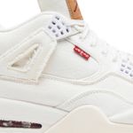 Tênis Levi's x Air Jordan 4 Retro White Denim