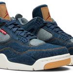 Tênis Levi's x Air Jordan 4 Retro Denim
