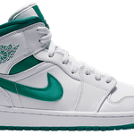 Tênis Air Jordan 1 Mid Mystic Green