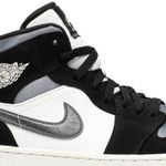 Tênis Air Jordan 1 Mid SE Satin Smoke Grey