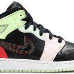 Tênis Air Jordan 1 Mid Glow In The Dark