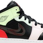 Tênis Air Jordan 1 Mid Glow In The Dark