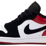 Tênis Air Jordan 1 Low Black Toe