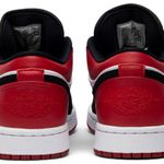 Tênis Air Jordan 1 Low Black Toe
