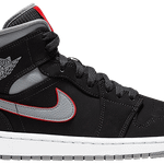 Tênis Air Jordan 1 Mid Black Grey