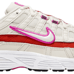 Tênis Nike P-6000 Pale Ivory Team Orange
