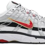 Tênis Nike P-6000 Metallic Silver Red