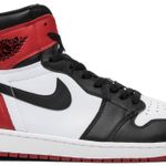 Tênis  Air Jordan 1 Retro High OG Black Toe 2016