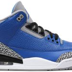 Tênis Air Jordan 3 Retro Varsity Royal
