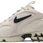 Tênis Nike Stussy x Air Zoom Spiridon Caged 2 Fossil