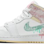 Tênis Air Jordan 1 Mid SE GS Ice Cream