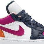 Tênis Air Jordan 1 Low SE Mismatched - Purple Magenta