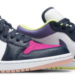 Tênis Air Jordan 1 Low SE Mismatched - Purple Magenta
