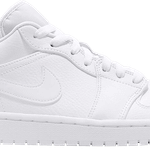 Tênis Air Jordan 1 Low Triple White
