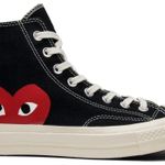 Tênis Comme des Garçons x Chuck Taylor All Star Hi Play