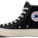 Tênis Comme des Garçons x Chuck Taylor All Star Hi Play