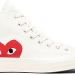 Tênis Comme des Garçons x Chuck Taylor All Star Hi Milk