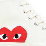 Tênis Comme des Garçons x Chuck Taylor All Star Hi Milk