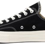 Tênis Comme des Garçons Play x Chuck 70 Low Black White