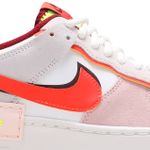 Tênis Nike Air Force 1 Shadow Team Red Orange Pearl