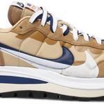 Tênis Nike Sacai x VaporWaffle Sesame Blue Void