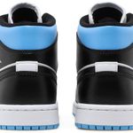 Tênis  Air Jordan 1 Mid University Blue