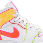 Tênis Air Jordan 1 Mid SE GS Edge Glow
