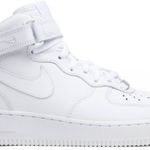 Tênis Nike Air Force 1 Mid Triple White