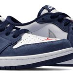 Tênis Eric Koston x Air Jordan 1 Low SB Midnight Navy