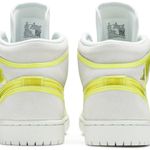 Tênis  Air Jordan 1 Mid LX Off White Opti Yellow