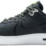 Tênis Nike 3M x Air Force 1 React LX Anthracite Volt