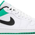 Tênis Air Jordan 1 Low White Lucky Green