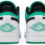 Tênis Air Jordan 1 Low White Lucky Green