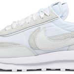 Tênis Nike Sacai x LDWaffle White Nylon