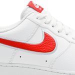 Tênis Nike Air Force 1 Low White Chile Red