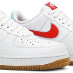 Tênis Nike Air Force 1 Low White Chile Red