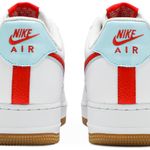 Tênis Nike Air Force 1 Low White Chile Red