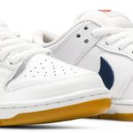 Tênis Nike Dunk Low Pro ISO SB Orange Label - White Navy